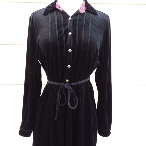 Coldwater Creek Intimates & Sleepwear Coldwater Creek Black Velour